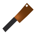 Bronze Butcher Knife