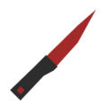 Red Kitchen Knife