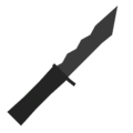 Black Military Knife