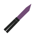 Purple Butterfly Knife