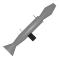 Silver Rocket Launcher