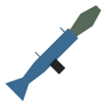 Blue Rocket Launcher