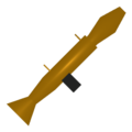 Golden Rocket Launcher