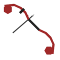 Red Compound Bow