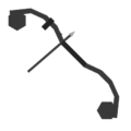 Black Compound Bow